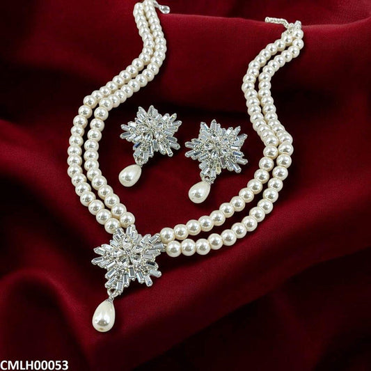 Tear Flower Pearl Mala