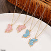 Layer Painted Butterfly Pendant